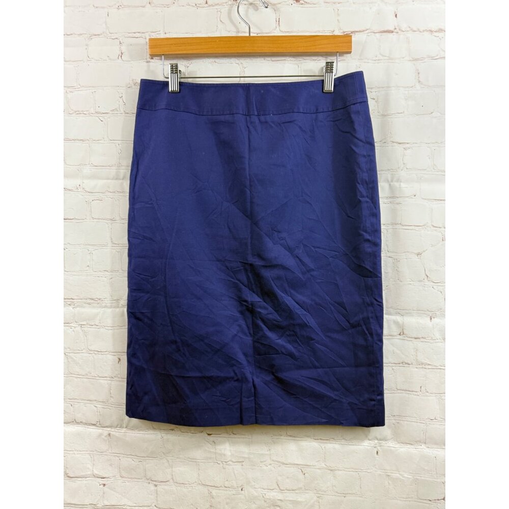 JUDITH HART Skirt Womens Size 8 Royal Blue Short Fully Lined Careerwear (READ)